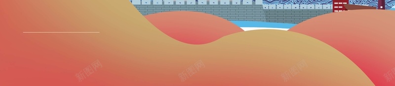 简约扁平红色迎中秋庆国庆海报psd设计背景_88icon https://88icon.com 迎中秋 喜庆 扁平 简约 红色 庆国庆 海报 双节同庆