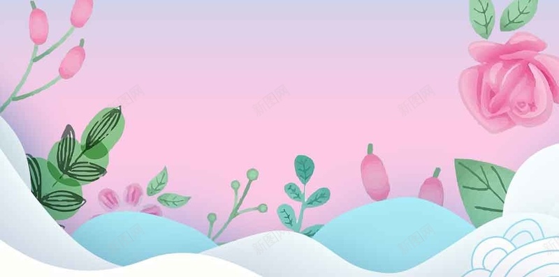 礼物飘带气球清新情人节七夕H5背景素材psd设计背景_88icon https://88icon.com 气球 浪漫 礼物 蓝色 飘带 清新 情人节 七夕 海报 花瓣 粉色 花卉H5背景素材