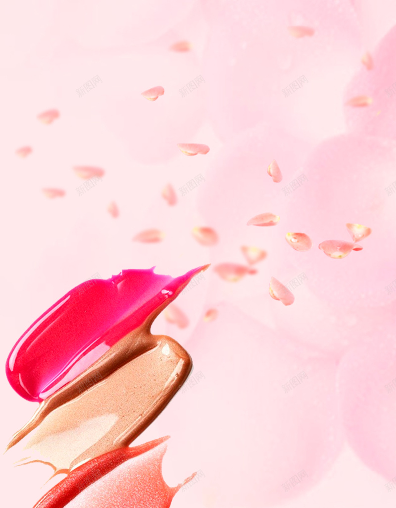 粉色花瓣美甲平面广告psd设计背景_88icon https://88icon.com 平面广告 粉色背景 美妆 美甲 花瓣 新品上市 时尚 简约背景 清新背景