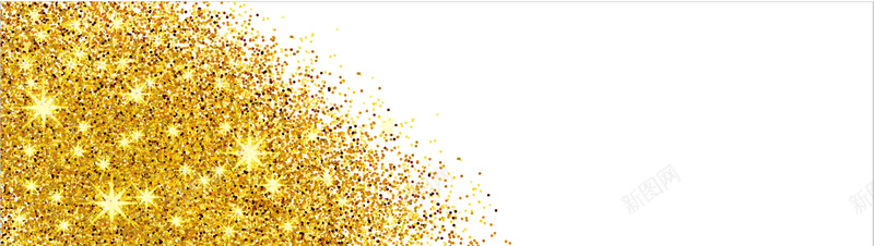 矢量金色亮片背景bannerjpg设计背景_88icon https://88icon.com 海报banner 白色背景 金色亮片 时尚 矢量 大气