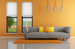 室内装饰效果沙发现代风格画册背景素材高清图片