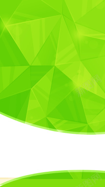 绿色色块PSD分层H5背景素材背景