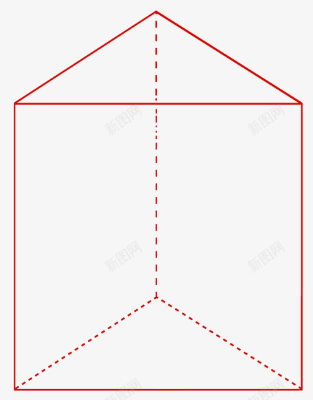 正三棱柱的图形png免抠素材_88icon https://88icon.com 三棱柱 正三棱柱 数学 立体几何