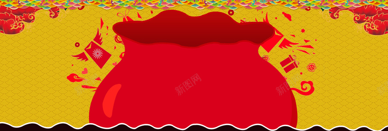 年终大促海报psd设计背景_88icon https://88icon.com 年终大促 年中大促 促销海报 活动 红包 中国元素 中国风 喜庆 原创 吉祥 祥云 设计 淘宝界面设计 淘宝广告banner 海报banner 卡通 童趣 手绘