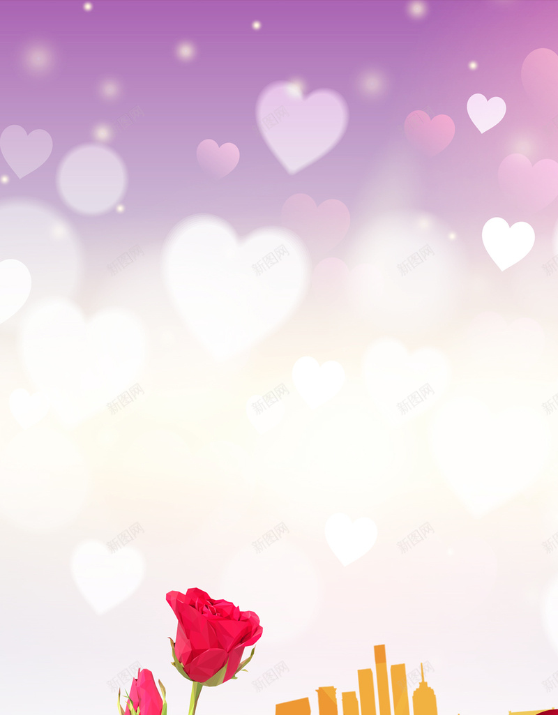 红色花卉H5背景jpg设计背景_88icon https://88icon.com 几何 彩色 扁平 渐变 炫酷 H5背景 光晕 H5 h5