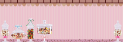 七彩糖零食糖果卡通手绘粉色扁平背景高清图片