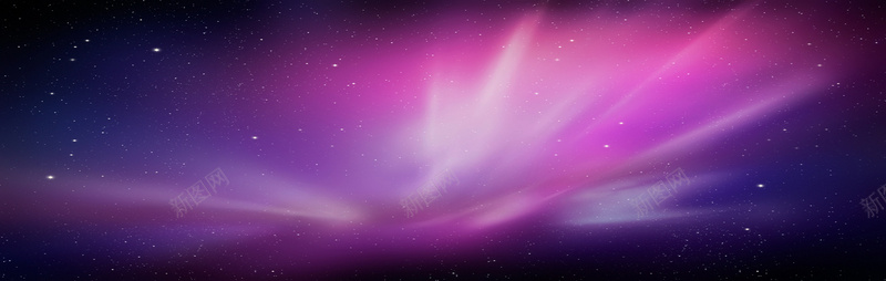 黑底科幻紫色光芒星空宇宙背景