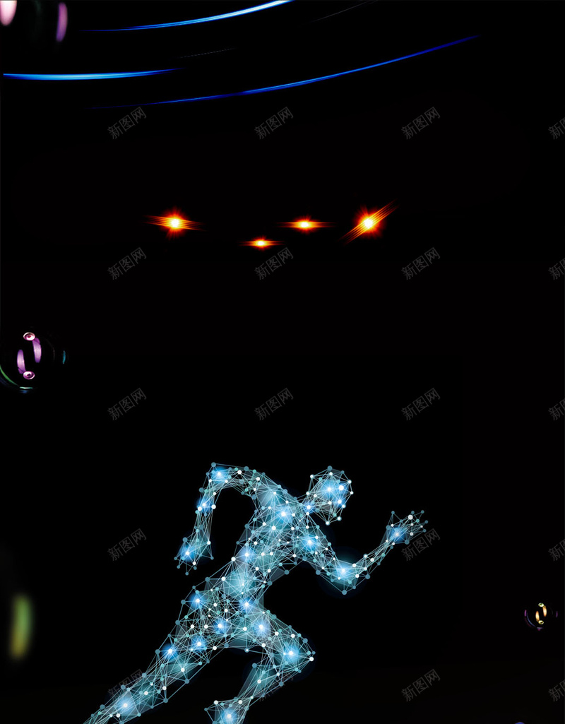 奔跑运动科技男H5背景素材jpg设计背景_88icon https://88icon.com 奔跑 科技 运动 黄色 男 发光 力量 拓展 训练 运动背景
