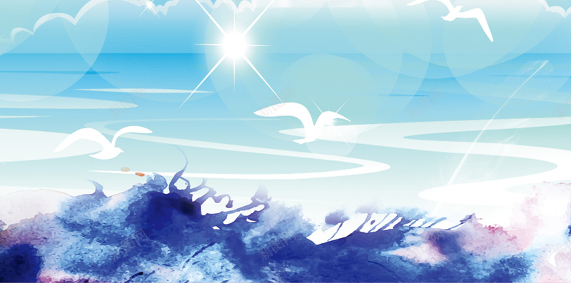 梦的翅膀H5背景jpg设计背景_88icon https://88icon.com 几何 彩色 扁平 渐变 炫彩 H5背景 光晕 H5 h5