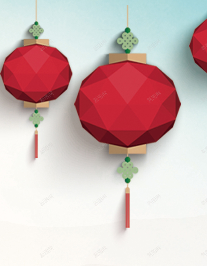 扁平立体节日H5背景jpg设计背景_88icon https://88icon.com 中国风 扁平 灯笼 红色 节日 H5背景 几何 立体 H5 h5 渐变