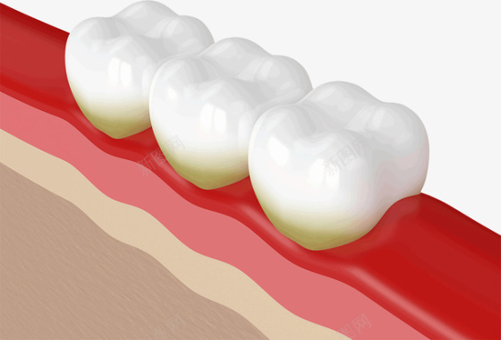 牙黄牙齿素材图标