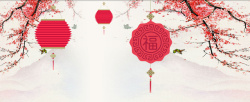 年画免抠图素材新春古典中国风背景海报banner高清图片