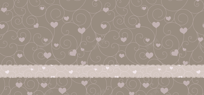 爱心纹理几何棕色banner背景psd设计背景_88icon https://88icon.com 爱心情人节 情人节 爱心 梦幻 浪漫 文艺 小清新 简约 素材 广告 设计 背景 纹理 条纹 几何