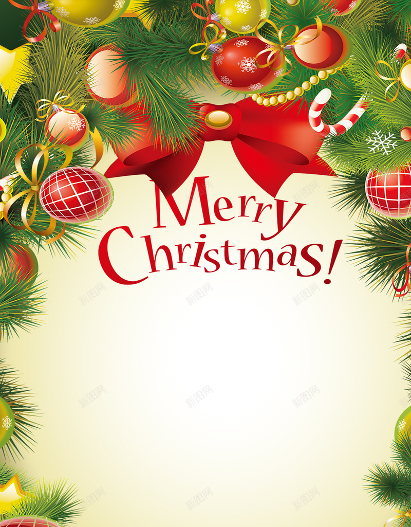 圣诞树边框H5背景素材psd设计背景_88icon https://88icon.com 圣诞树 边框 红色 黄色 绿色 圣诞球 蝴蝶结 圣诞快乐 H5背景