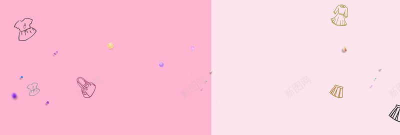 夏日上新清新简约手绘粉色bannerjpg设计背景_88icon https://88icon.com 夏日上新 手绘服装 新品上市 夏天 清爽 女装 化妆品 箱包 简约 小清新 粉色背景 电商 淘宝