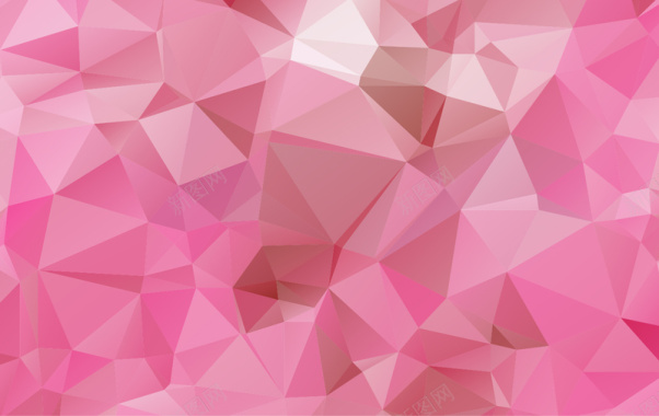 粉色立体抽象矢量背景素材背景