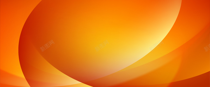 橙色炫彩梦幻背景背景