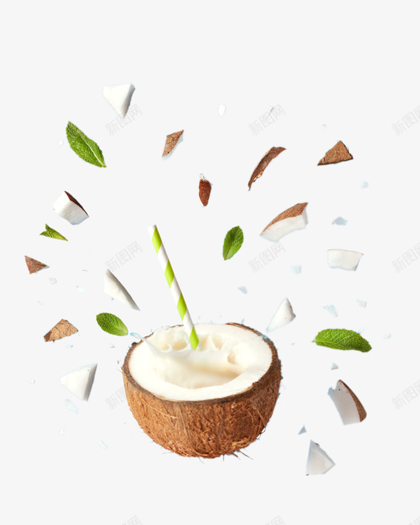 高清免扣飞溅的椰子汁水果png免抠素材_88icon https://88icon.com 椰子 椰子png 椰子汁 椰子汁广告 缤纷的水果