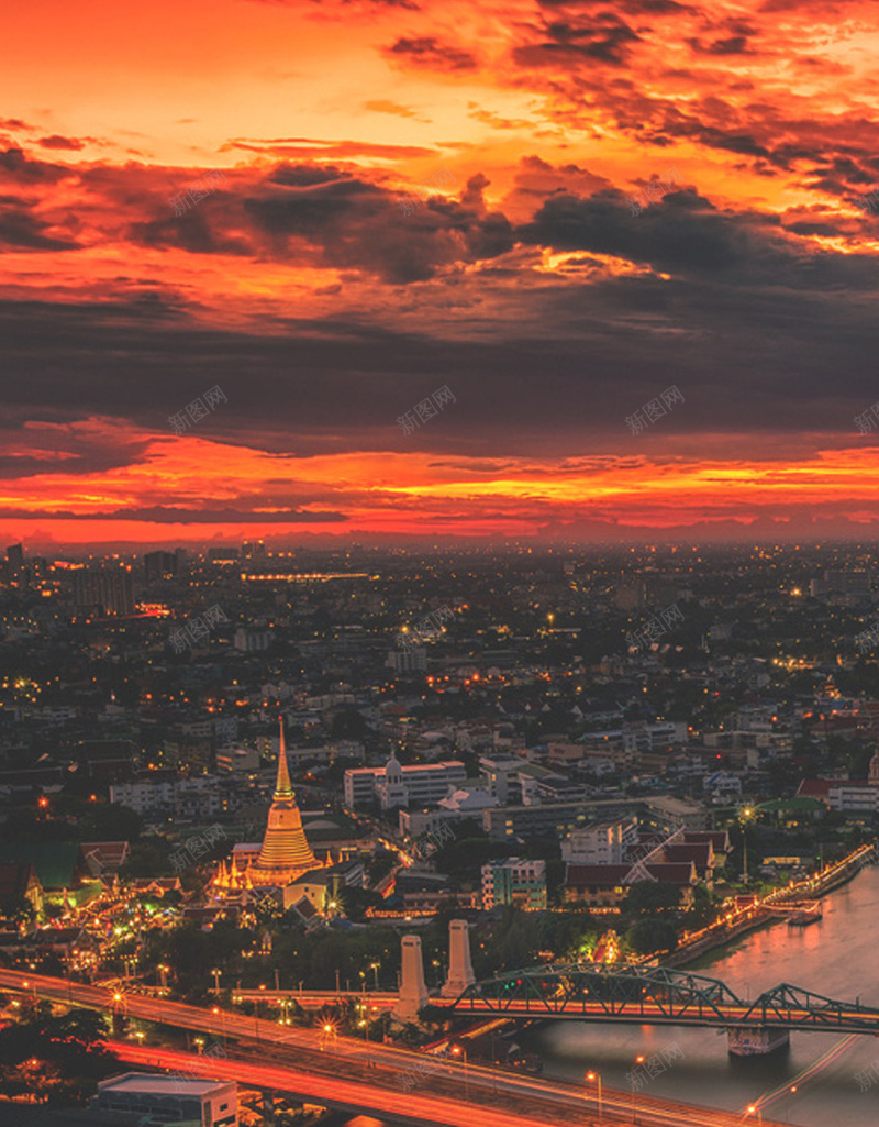 红色云霞城市H5背景元素jpg设计背景_88icon https://88icon.com 红色 云霞 城市 立交桥 繁华 大海 夜景灯光 H5背景 元素 城市背景 红色元素