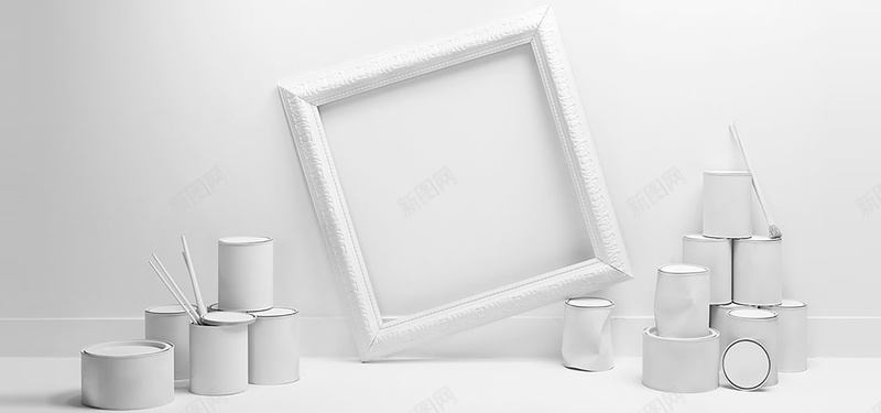 白色相框背景banner装饰jpg设计背景_88icon https://88icon.com 小清新 文艺 白色 相框 简约 家居 背景banner装饰 海报banner