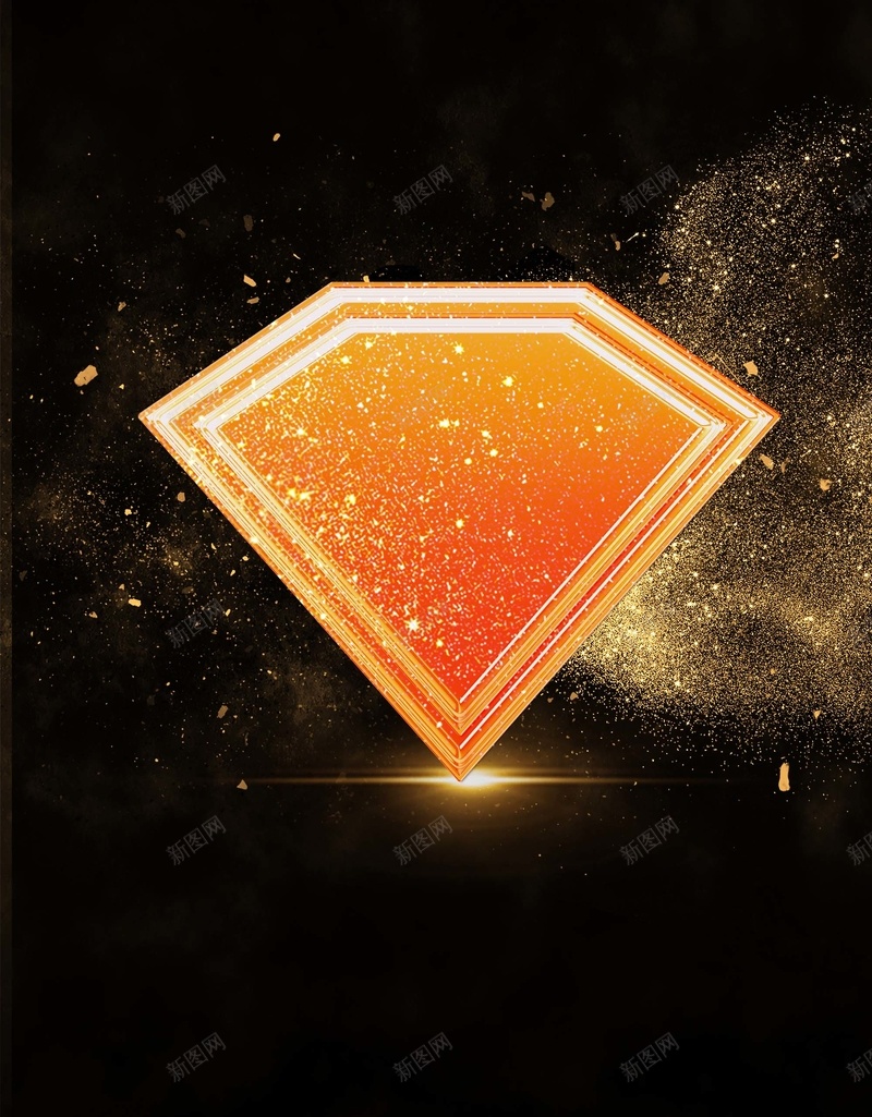 黑色大气简洁海报背景素材psd设计背景_88icon https://88icon.com 几何 简洁 金色 黑色 光 时尚 大气 黑色海报 金色素材