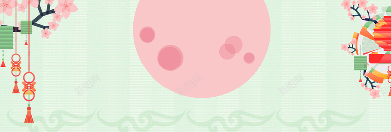 淡绿色中秋花好月圆优惠券淘宝psd设计背景_88icon https://88icon.com 优惠券 淡绿色 中秋 月圆 花好 淘宝 电商 促销 海报 banner