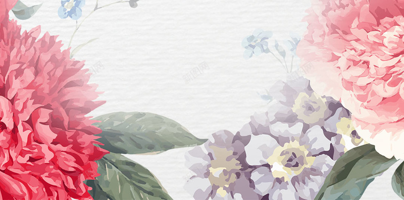 3月8日女神节彩绘jpg设计背景_88icon https://88icon.com 妇女节 3月8日 女神节 彩绘 花 花朵 花朵边框 蝴蝶 女性