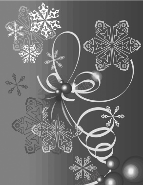 圣诞节花纹圣诞线稿元素底纹背景