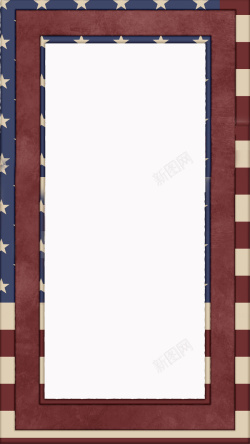 海军条纹复古海军风边框背景高清图片