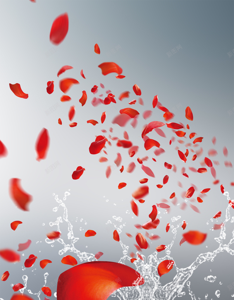 玫瑰花瓣梦幻化妆护肤H5背景psd设计背景_88icon https://88icon.com 化妆 护肤 梦幻 玫瑰 花瓣 H5 h5 浪漫