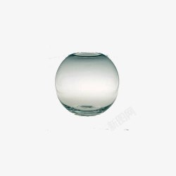圆形玻璃装水滴素材