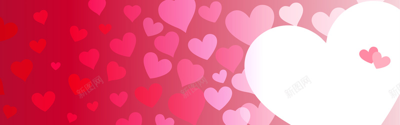 红心情人节七夕背景jpg设计背景_88icon https://88icon.com 海报banner 背景banner 情人节 七夕 红心 卡通 童趣 手绘