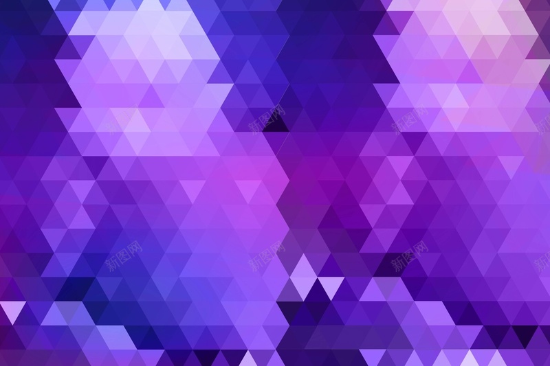 紫色三角背景矢量素材jpg设计背景_88icon https://88icon.com 底纹边框 渐变背景 背景底纹 拼接 蓝色 AI 三角形 设计 紫色背景 紫色三角海报背景