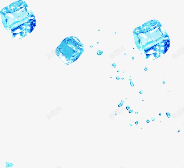 夏日海报设计冰块水珠效果png免抠素材_88icon https://88icon.com 夏日 海报 设计 冰块 水珠 效果