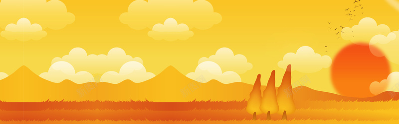 二十四节气芒种金黄色稻田淘宝电商bannerjpg设计背景_88icon https://88icon.com 二十四节气 金黄色 电商 稻田 芒种 淘宝 夕阳 傍晚