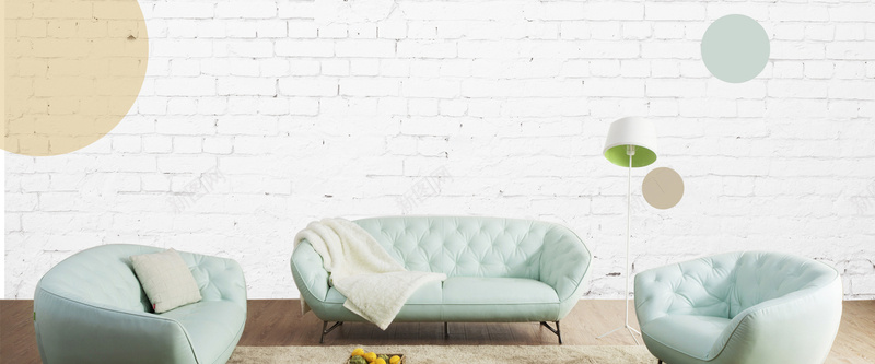 唯美家居bannerpsd设计背景_88icon https://88icon.com 装饰家装 简欧风 家居 柜子 装修 唯美家俱 家具床椅子 绿色简约大气时尚 创意高端 居住用品家 开心