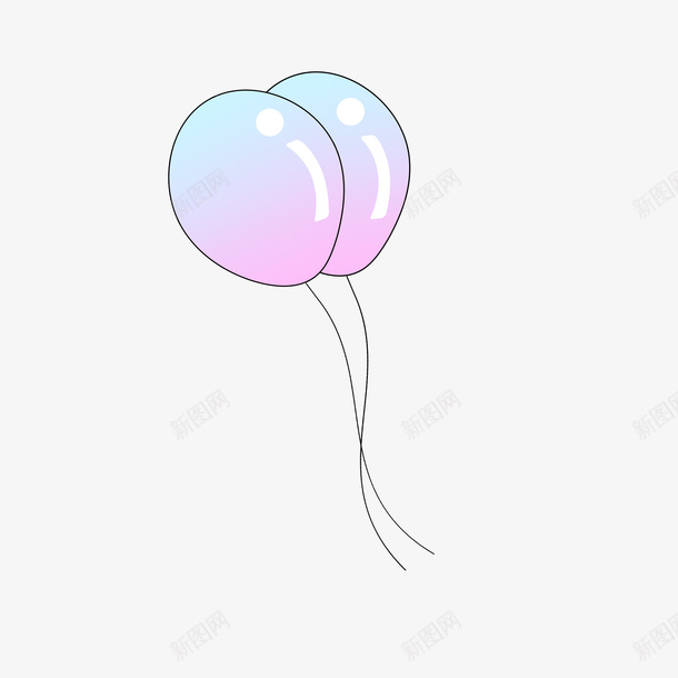 六一儿童节彩色气球png免抠素材_88icon https://88icon.com 六一 装饰 气球 儿童