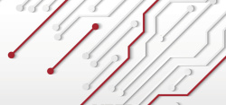 红白线条现代商务科技线性电子背景图高清图片