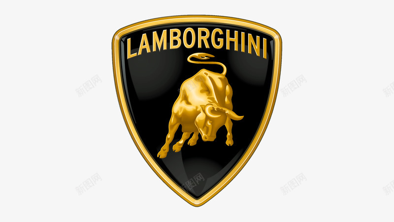 Car Logo Lamborghini车标png免抠素材_88icon https://88icon.com 车标