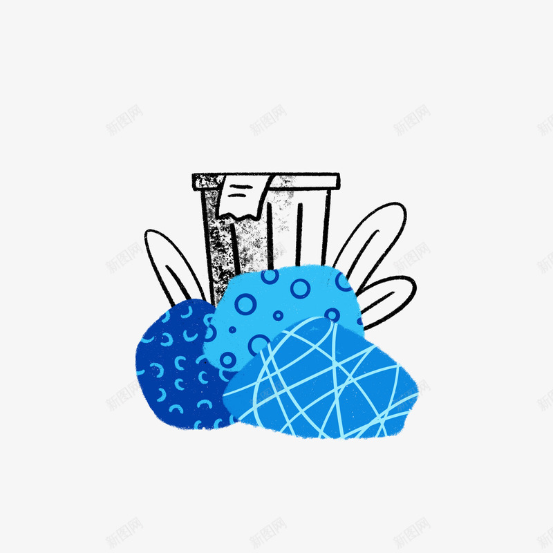 charcoillustrationsfree手账png免抠素材_88icon https://88icon.com 手账