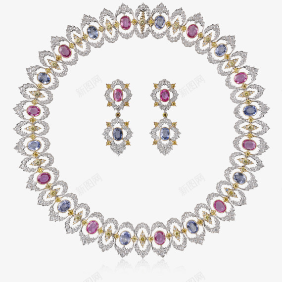 Buccellati  Necklaces  Scripta系列  High Jewelry珠宝png免抠素材_88icon https://88icon.com 系列 珠宝