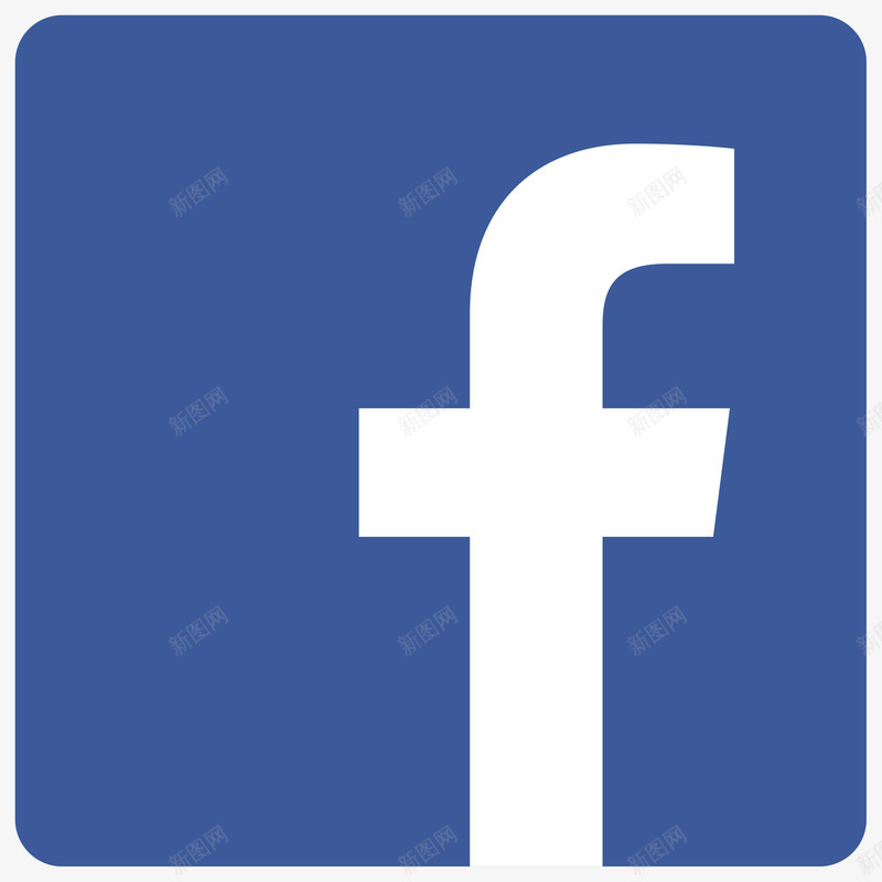 facebook logo贴图小图标png免抠素材_88icon https://88icon.com 贴图 图标