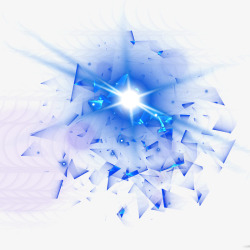 科技未来科幻蓝色光效粒子光圈灯光透明图案 后期设计 39光线 光影素材