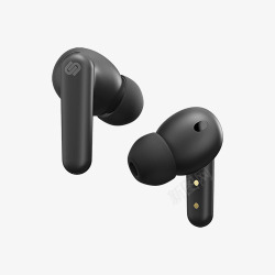 Urbanista London earbuds in Midnight BlackC渲染素材