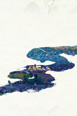 新农村旅游清新唯美乡村旅游高清图片