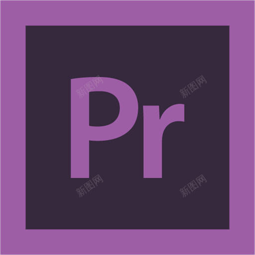 标志首映式Adobepng免抠素材_88icon https://88icon.com Adobe logo 标志 premiere 首映 式