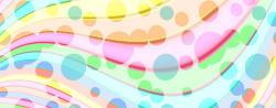 多彩几何曲线主糖果色糖果色曲线圆点背景图图片高清图片