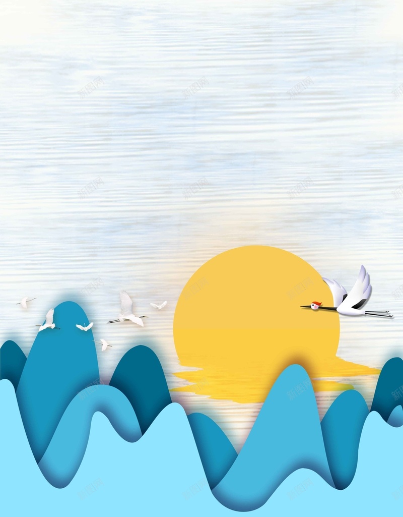 九九重阳节节日宣传推广jpg设计背景_88icon https://88icon.com 九九重阳 九月初九 仙鹤 尊贤 山 月亮 节日 设计 重阳节 重阳节敬老节