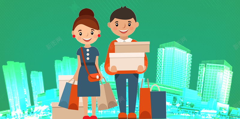 绿色315放心购H5宣传海报背景分层下载psd设计背景_88icon https://88icon.com 绿色 315 放心购 宣传海报 几何 渐变 扁平 购物袋 消费 城市 小人 线条 质感 消费者 权益