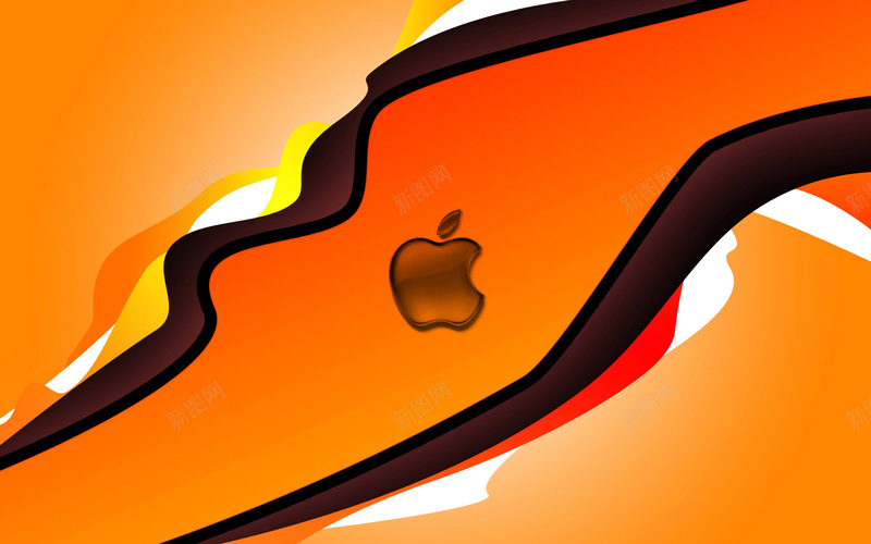 橘黄线条苹果LOGO背景jpg设计背景_88icon https://88icon.com 橘黄 线条 苹果 质感 纹理 LOGO